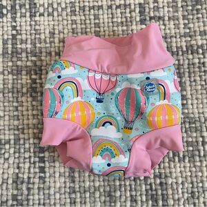 Infant washable/reusable swim diaper - balloons - size 1-2 years - Splash About